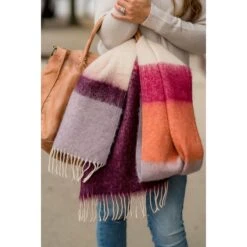 Vibrant Block Dipped Scarf 28 Vibrant Block Dipped Scarf -Women's Clothing Store BB 4249 ccee38b7 e60c 4ff4 afc1 e2a41cd41a4a