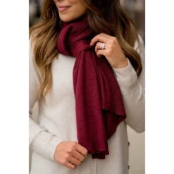 Basic Knit Scarf -Women's Clothing Store BB 4253 41a0794a 5809 4c66 abf4 22fccd7631ae