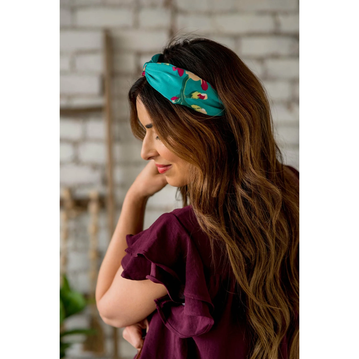 Full Bloom Knotted Headband 19 Full Bloom Knotted Headband - Image 19