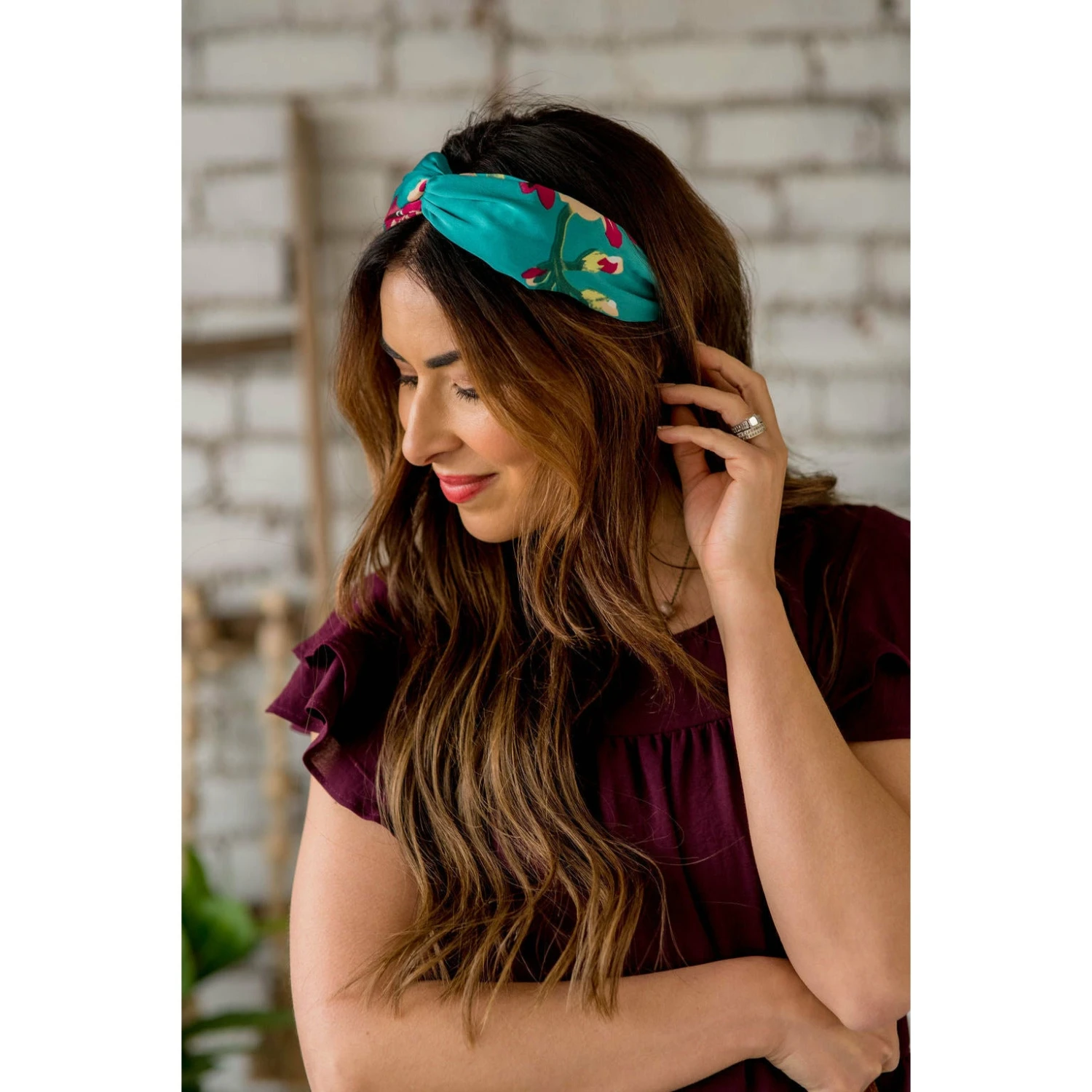 Full Bloom Knotted Headband 20 Full Bloom Knotted Headband - Image 20