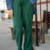 Gauze Tassel Accented Pants