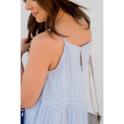 Tiered Stripe Tank Dress -Women's Clothing Store BB 4355 1bb349d6 821d 4913 b320 fb16379c08d5