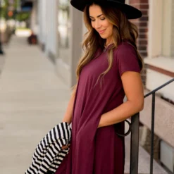 Short Sleeve Swing Tunic Dress -Women's Clothing Store BB 4357 3ade59b9 a9dc 4520 9eb7 e4708c7ca07c 110934