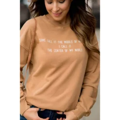 Some Call It The Middle Of Nowhere Graphic Crewneck -Women's Clothing Store BB 4425 4a6a6a4a 891f 4e11 b332 c64e072a0b9b