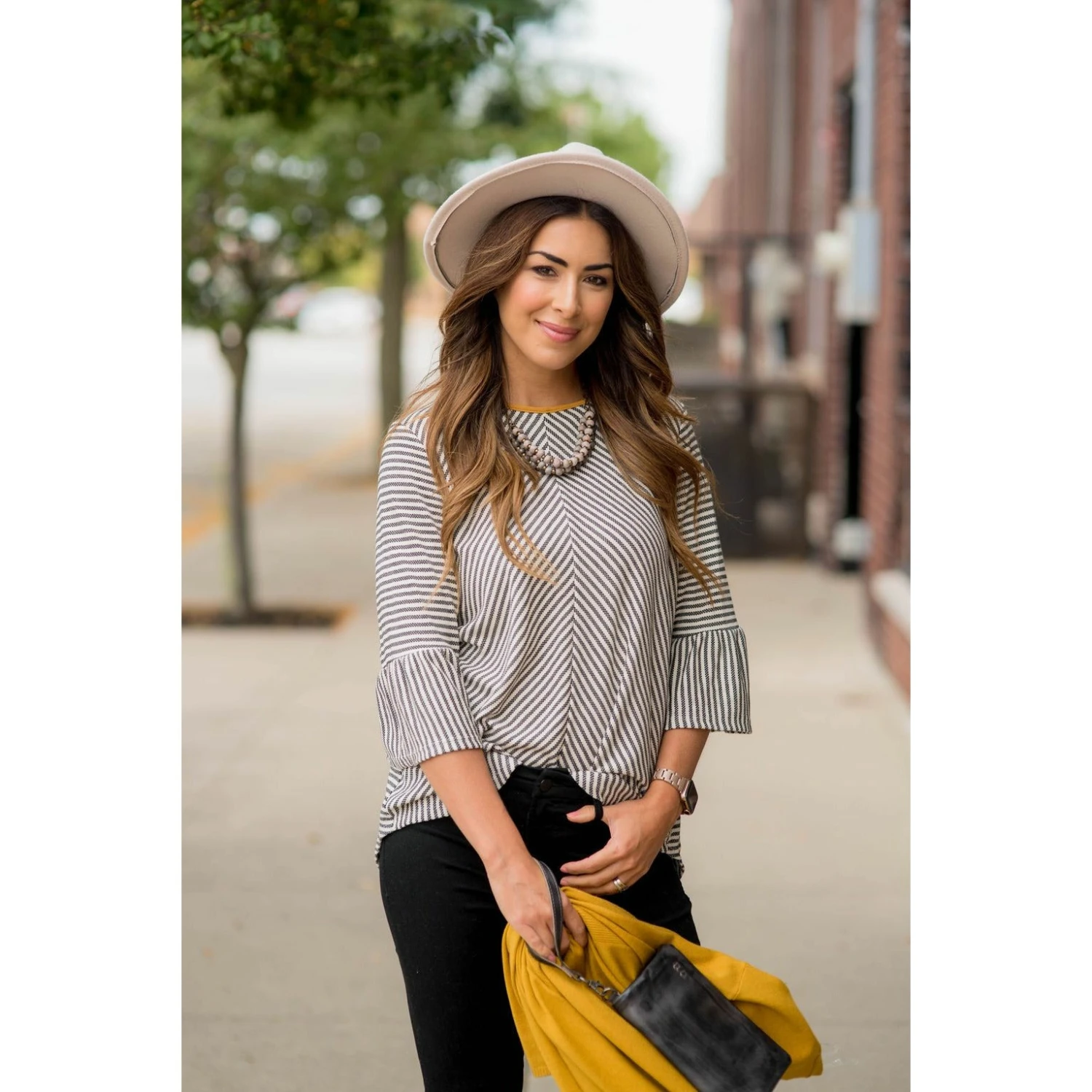 Accented Flutter Blouse 3 Accented Flutter Blouse - Image 3