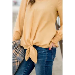 Elegant Tied Cinched Sleeve Blouse -Women's Clothing Store BB 4445 f1293ac7 4431 445d 872d e8f2f91c97e5