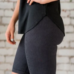 Wide Corded Bike Shorts