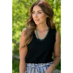 All The Fringe V Tank -Women's Clothing Store BB 4489 06e009af df6f 431d 9ce5 2be42e214ce3