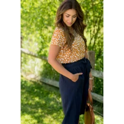 Spotted Blouse Bottom Tee -Women's Clothing Store BB 4534 0b7f613c e493 4815 85ae 8169fa8aa00a