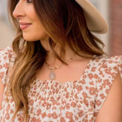 Scattered Blooms Ruche Accented Blouse 20 Scattered Blooms Ruche Accented Blouse -Women's Clothing Store BB 4567 12bc1566 3aac 4222 9b9b 771176c1d681 651810