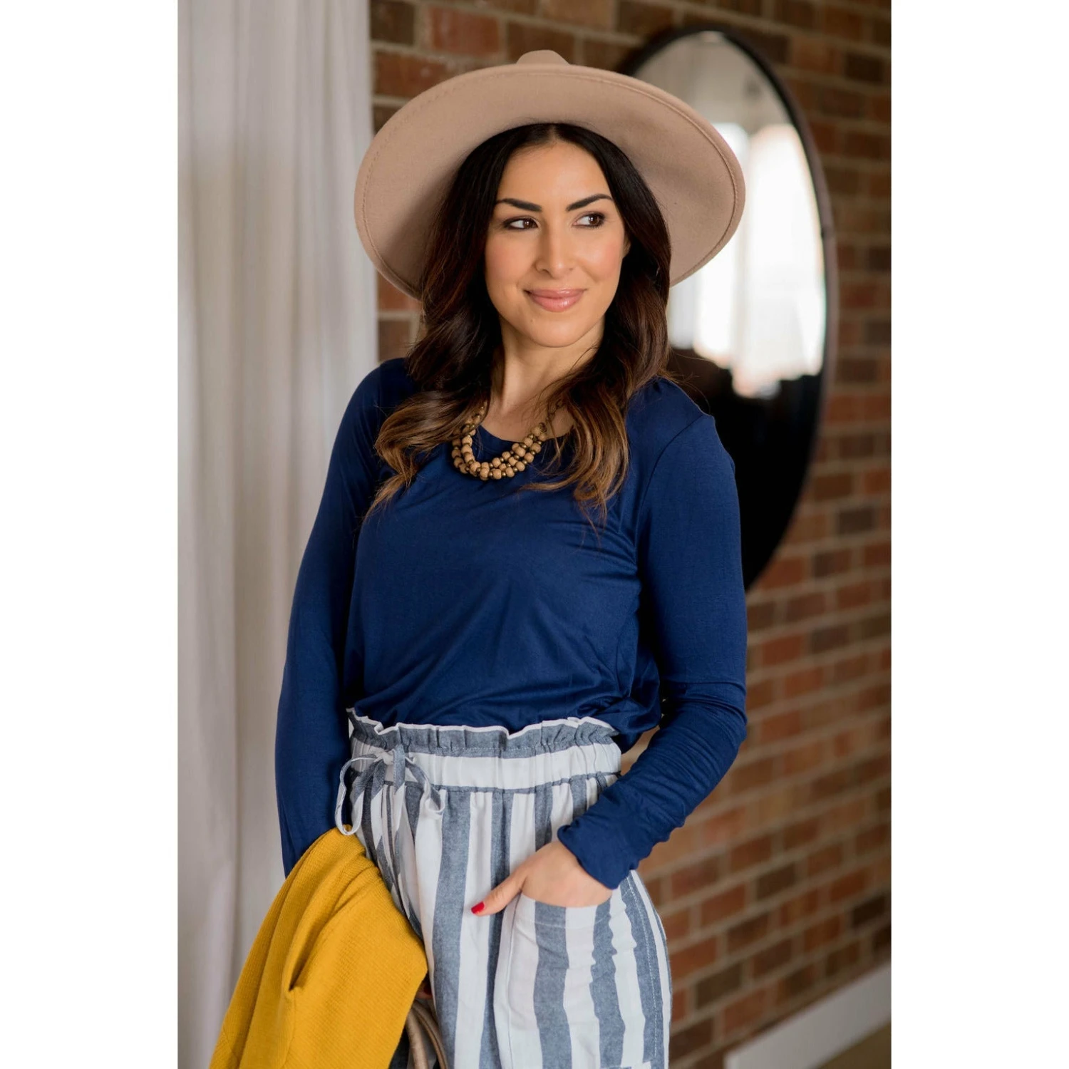 Betsey's Long Sleeve Basic Tee 18 Betsey's Long Sleeve Basic Tee - Image 18