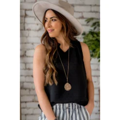 Micro Dot V-Neck Tank -Women's Clothing Store BB 4601 d4c427ba 7235 4844 a5bd 806ddd9b4b18