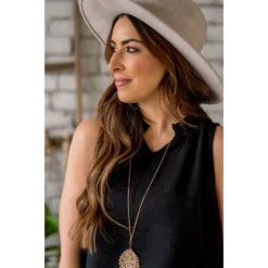 Micro Dot V-Neck Tank -Women's Clothing Store BB 4603 a2855832 9c3f 4192 a598 3246d9b4a169