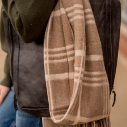 Plush Plaid Fringe Scarf 8 Plush Plaid Fringe Scarf -Women's Clothing Store BB 4611 602789