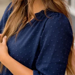 Mini Dot 3/4 Sleeve V Blouse -Women's Clothing Store BB 4620 b873ce42 afeb 4e59 b2a9 0b27b163ae86 449886