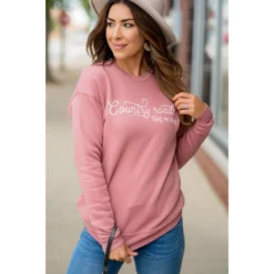 Country Roads Crewneck -Women's Clothing Store BB 4624 394eb07e 904f 46da 8de1 9397d432a4e8