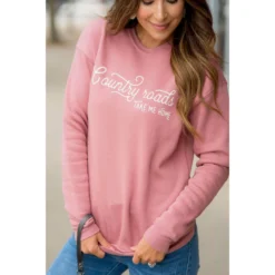 Country Roads Crewneck -Women's Clothing Store BB 4626 0b550a33 c7e3 4b71 9e7e 35dde7bc1c3e