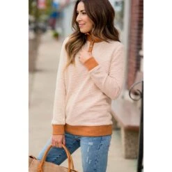 Zig Zag Button Up Pullover -Women's Clothing Store BB 4631 3c654dd7 61d1 408b 9b0c 501bf30682ba