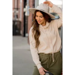 Micro Quilted Cowl Neck -Women's Clothing Store BB 4651 4c359658 6d44 4854 8095 401a6b53e65d