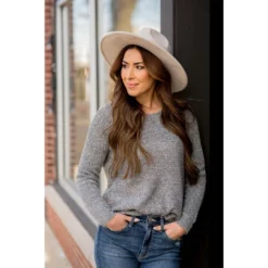 Side Slit Knit Sweater -Women's Clothing Store BB 4652 717cf764 271e 475c 8fd9 9a6a1bbeb09b