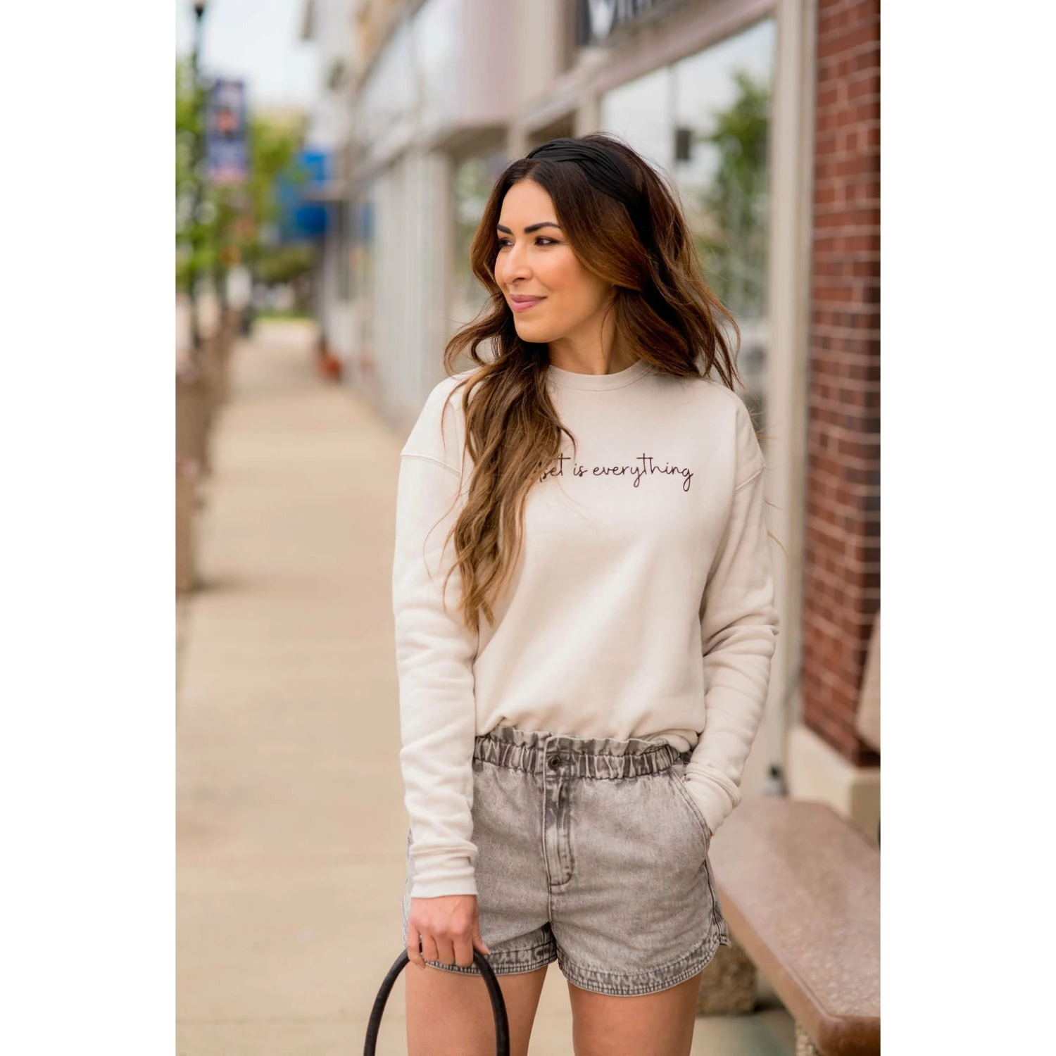 Mindset Is Everything Graphic Crewneck 1 Mindset Is Everything Graphic Crewneck