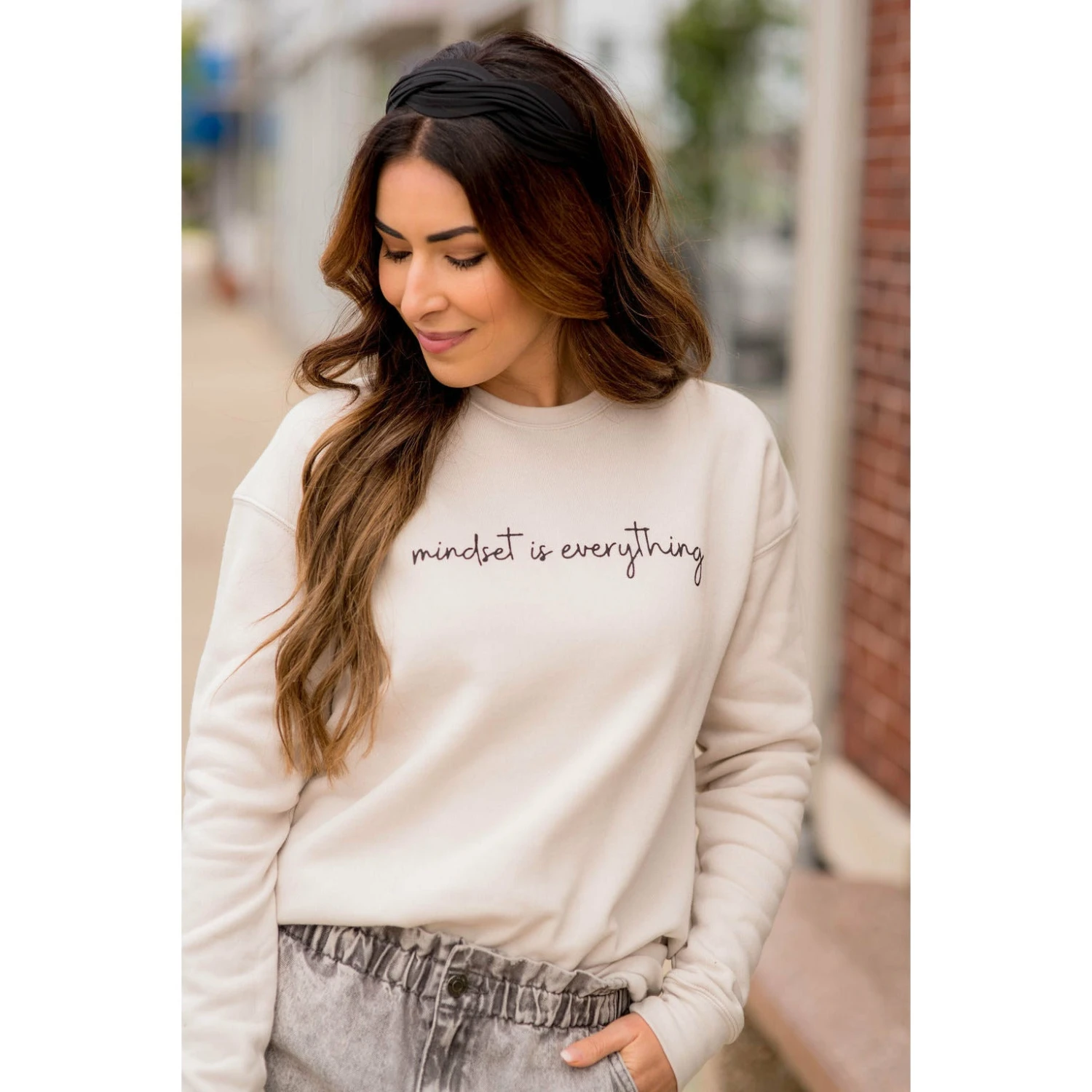 Mindset Is Everything Graphic Crewneck 2 Mindset Is Everything Graphic Crewneck - Image 2