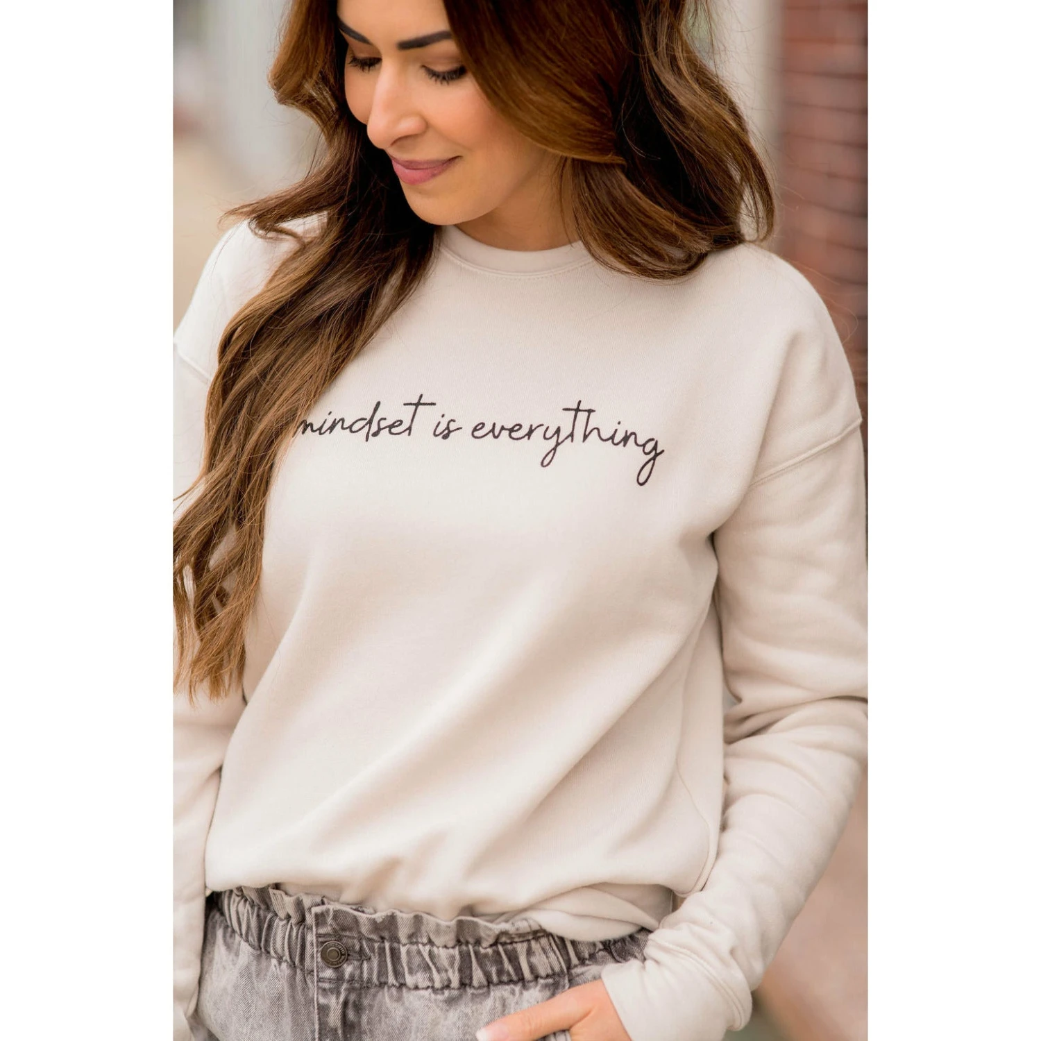 Mindset Is Everything Graphic Crewneck 3 Mindset Is Everything Graphic Crewneck - Image 3