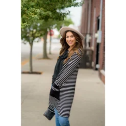 Striped Pocket Accent Cardigan -Women's Clothing Store BB 4683 58d3fd3d 6ab3 4414 98c6 b1cae93a180e