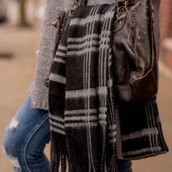 Plush Plaid Fringe Scarf 10 Plush Plaid Fringe Scarf -Women's Clothing Store BB 4690 196362d2 0a92 4af3 8b6a 2458d36ada96 607914