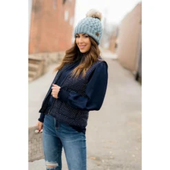 Pocket Polka Dot Vest -Women's Clothing Store BB 4728 a6695925 4bde 4efc b74c 6677f8b7f9fa