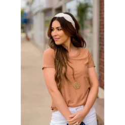 Short Sleeve Textured Pocket Tee 22 Short Sleeve Textured Pocket Tee -Women's Clothing Store BB 4761 9c0a3dda 6fbe 4baf 9c05 5f8d1acc5471