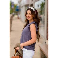 Classy Flutter Trim Blouse 23 Classy Flutter Trim Blouse -Women's Clothing Store BB 4773 ab28b0b2 a596 4331 939d 2950705987d2