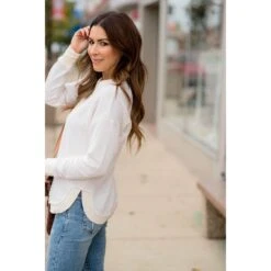 Mock Layered Button Thermal Sweatshirt 27 Mock Layered Button Thermal Sweatshirt -Women's Clothing Store BB 4788 6eb86d75 d3a1 4120 95ed 6caefe8aa22f