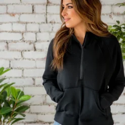 Everyday Half Zip Hoodie -Women's Clothing Store BB 4803 9d29cb69 f9bd 4236 a04e fb5654c1e6f7 310326