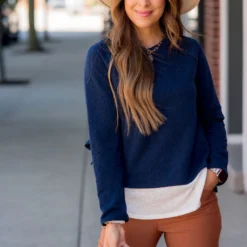 Textured Blouse Bottom Shirt