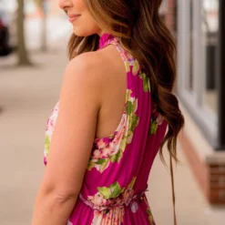 Bouquets Cinched Midi Dress -Women's Clothing Store BB 4841 2af063c8 fe6a 49e7 9759 d59905fb14f8 462121