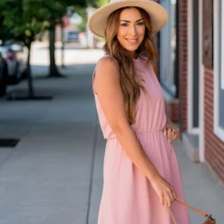 Dressy Cinched Ruffle Tank Dress -Women's Clothing Store BB 4843 902414 c0cffae4 652a 4a32 a640 9ac2550a34bb