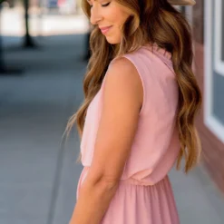 Dressy Cinched Ruffle Tank Dress -Women's Clothing Store BB 4858 583336 9ba091d1 93ed 40fd bd08 e7cd6fad8ee7