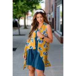 Watercolor Floral Kimono Vest -Women's Clothing Store BB 4927 a95359f6 7970 440d ac40 d3212041ac04