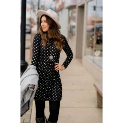 Metallic Dot Dress -Women's Clothing Store BB 4933 6bfb6331 e8da 49b4 a185 752f0b9c8993
