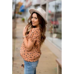 Brush Stroked Dressy Blouse -Women's Clothing Store BB 4948 bc0b1077 d0e6 4dcd a712 07ca3002eeb4