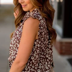 Scattered Blooms Flutter Trim V Blouse 29 Scattered Blooms Flutter Trim V Blouse -Women's Clothing Store BB 4955 f6c0db1d 1863 4daa a445 4f91d465d17b 802674