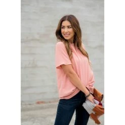 Betsey's Cinch Neck Blouse -Women's Clothing Store BB 5012 81633dba 2a6e 4d18 9147 e765dc66260b