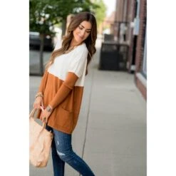 Dual Color Pocket Pullover -Women's Clothing Store BB 5027 2012edeb 41d2 412c a684 70702932b90a