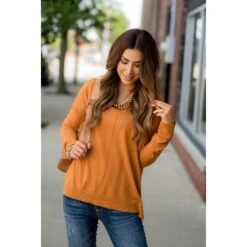 Detailed Popover Sweater -Women's Clothing Store BB 5038