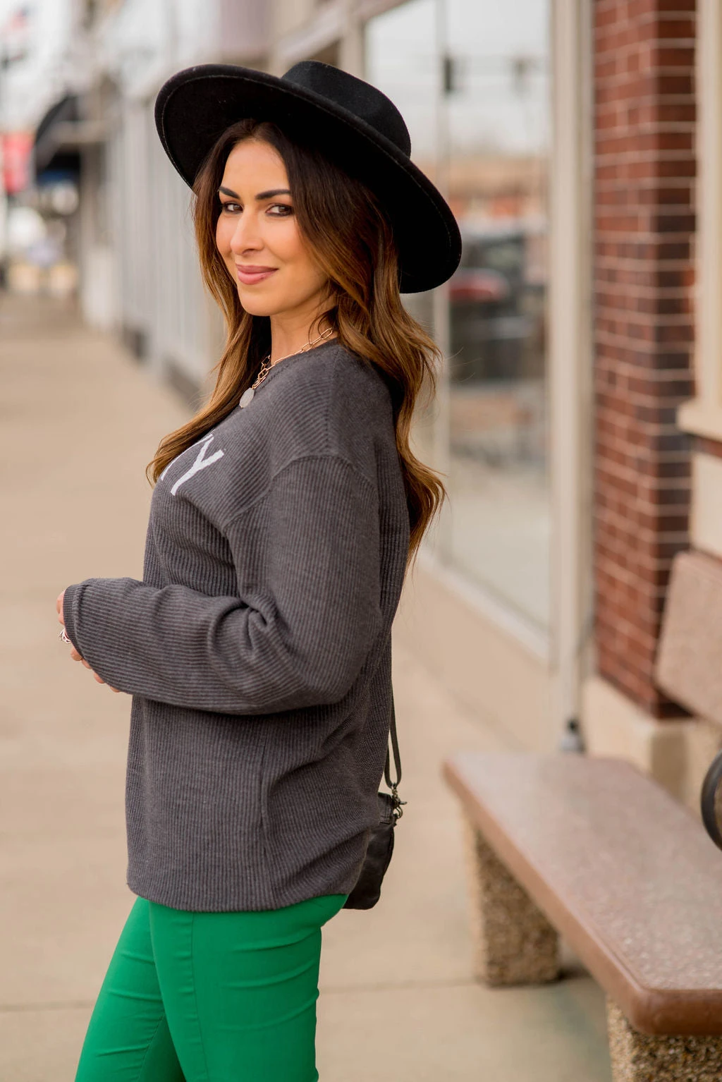 Lucky Ribbed Graphic Crewneck 7 Lucky Ribbed Graphic Crewneck - Image 7