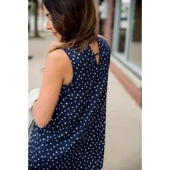 Spotted Peep Back Tank 29 Spotted Peep Back Tank -Women's Clothing Store BB 5042 dd8e2dce 8379 4d59 97f8 d32be6fd036d