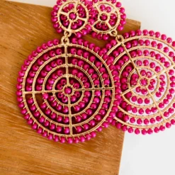 Bullseye Beaded Dangle Earrings -Women's Clothing Store BB 5088 812839f0 8a58 4b30 a780 662f71ab5b4b 986950