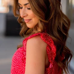 Dottie Ruffle Trim Tank -Women's Clothing Store BB 5112 09a91034 a361 414f 953d 618c7761aed3 575500