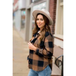 Brilliantly Beautiful Plaid Shacket -Women's Clothing Store BB 5124 3a2dd7e8 0b6a 4e8a a043 3b7346f04d3a